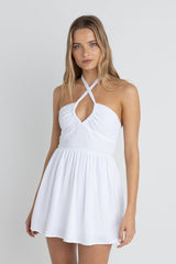 Harlow Halter Mini Dress