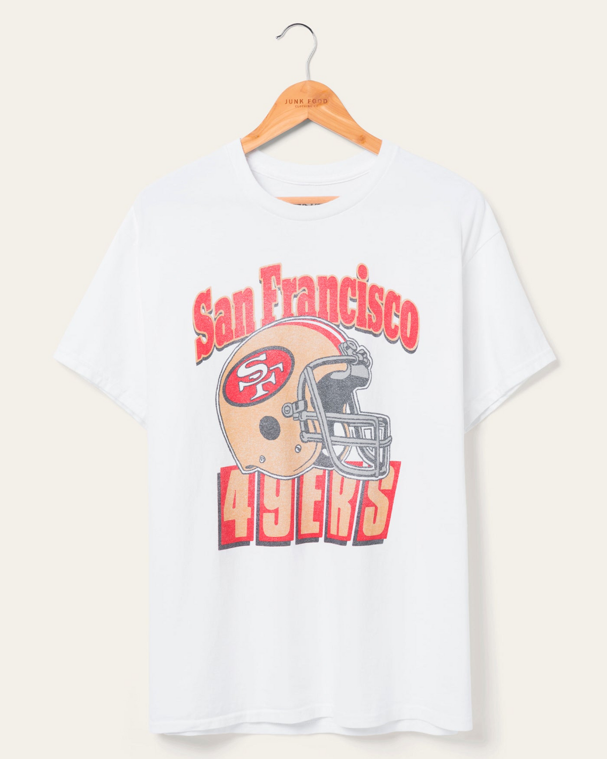 49ers Throwback Helmet Tee