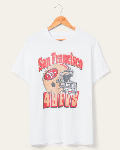 49ers Throwback Helmet Tee