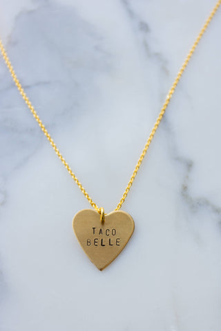 Taco Belle Necklace