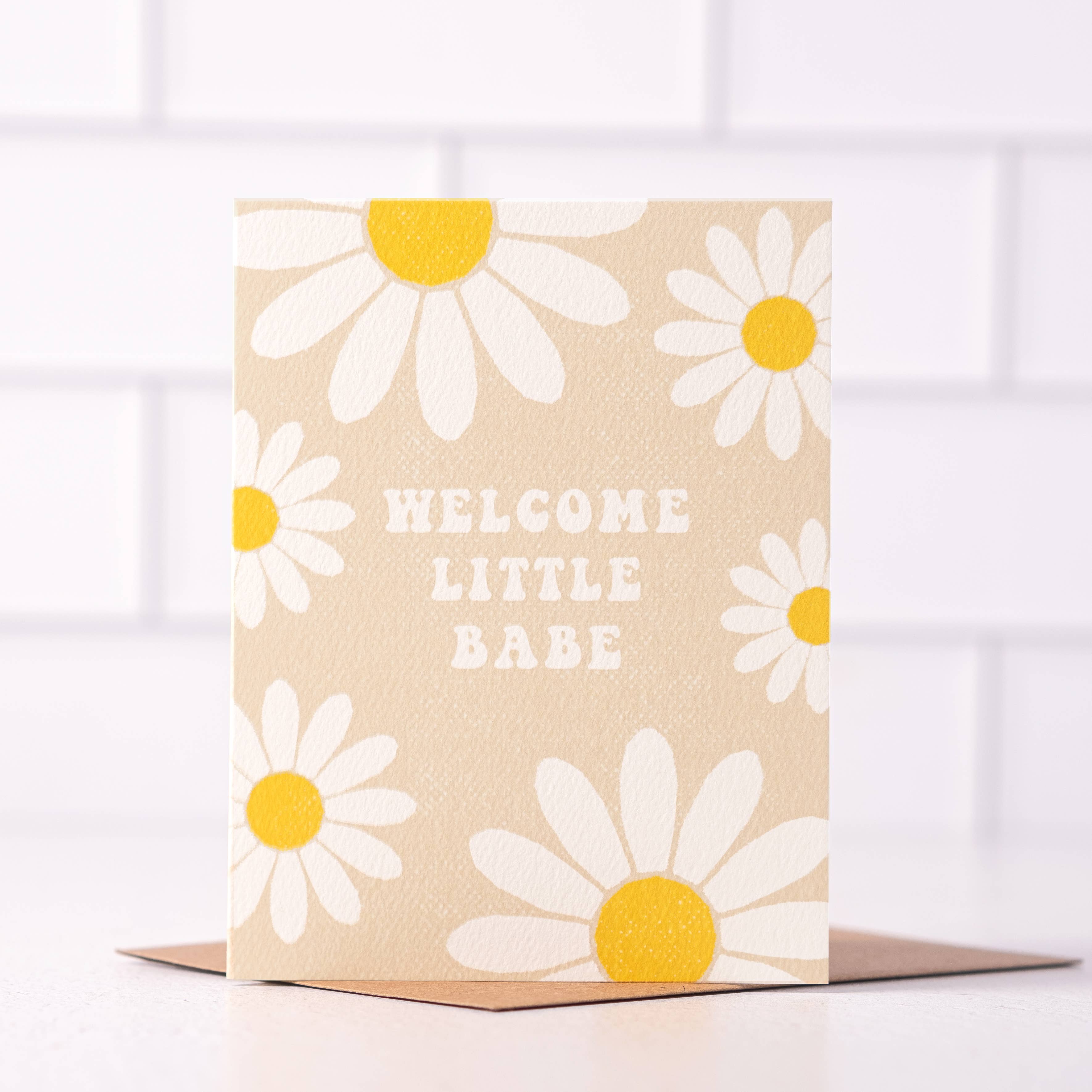 Welcome Little Babe Card