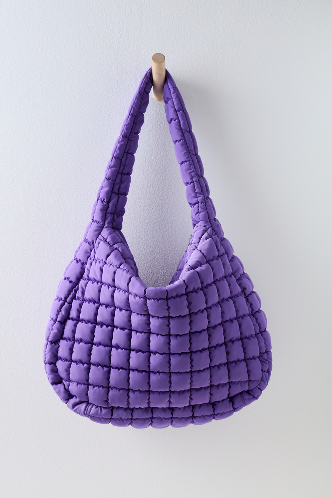 Quilted Carryall - Vivid Violet