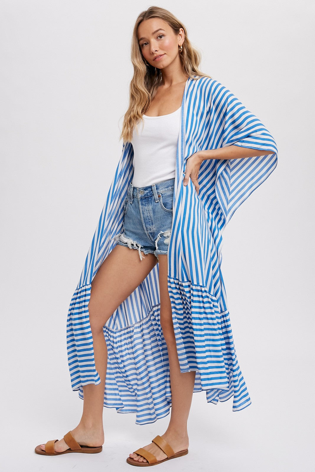 Seaside Breeze Kimono