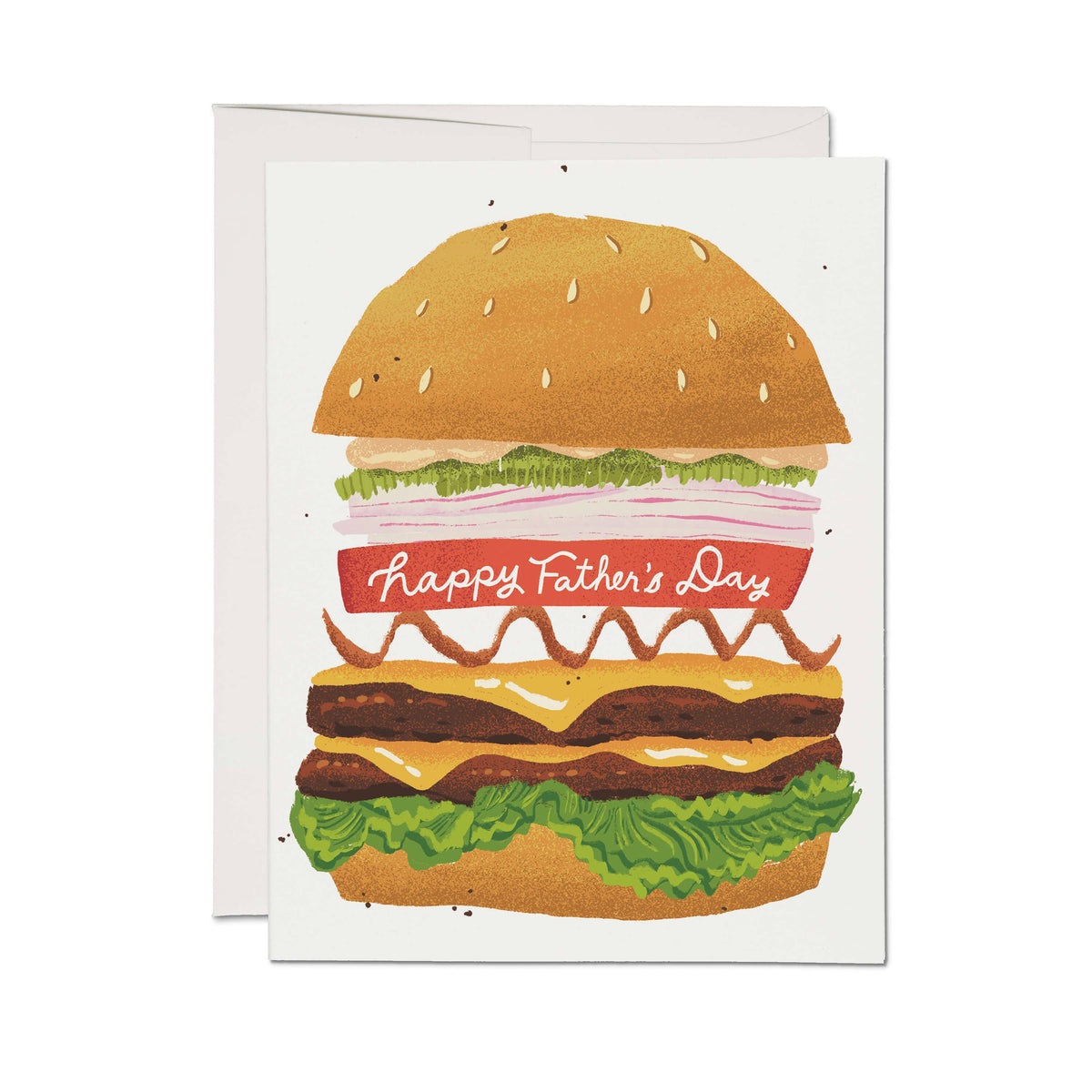 Cheeseburger Fathers Day Card