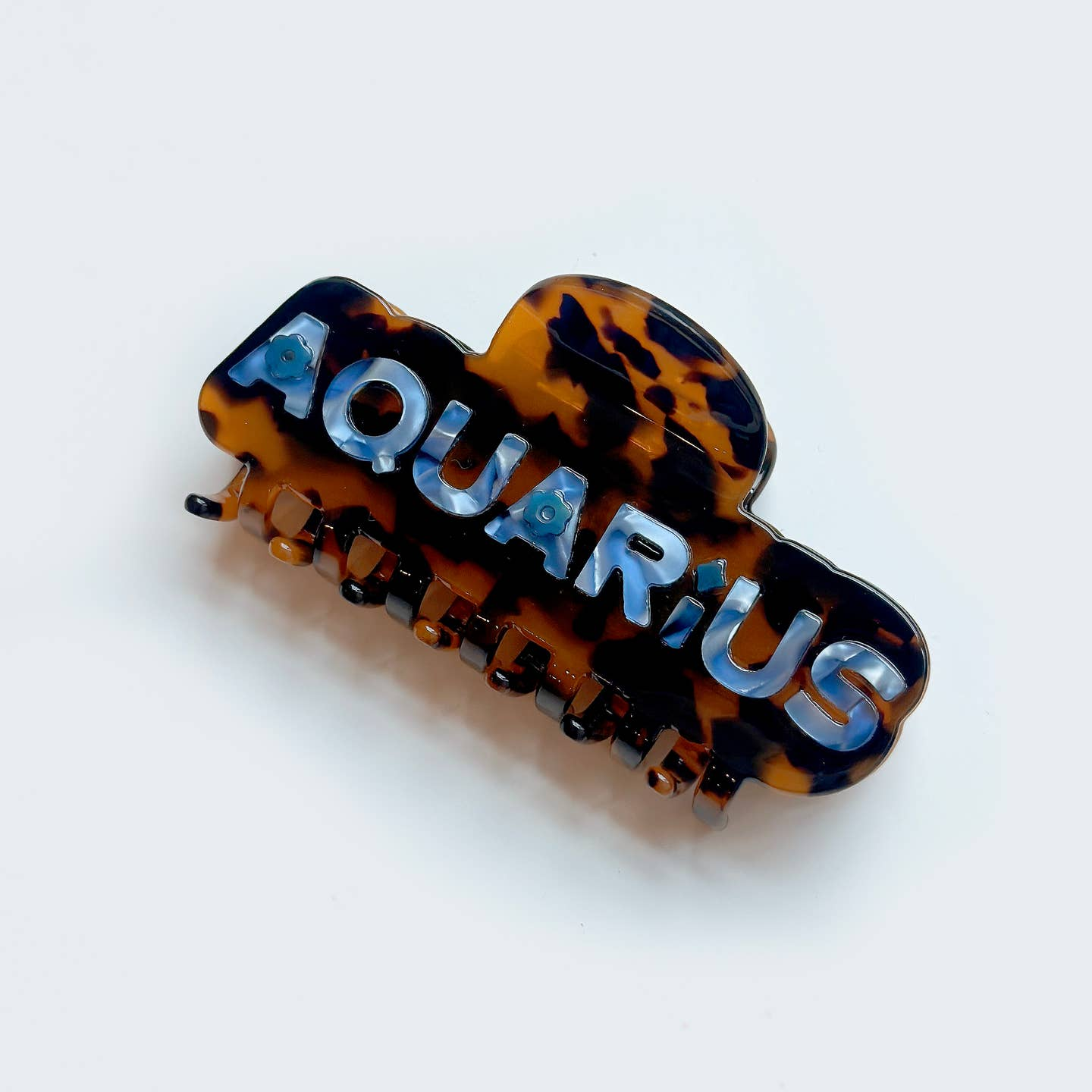 Tortoise Zodiac Claw Clip