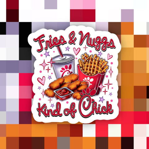 Fries & Nuggs Sticker