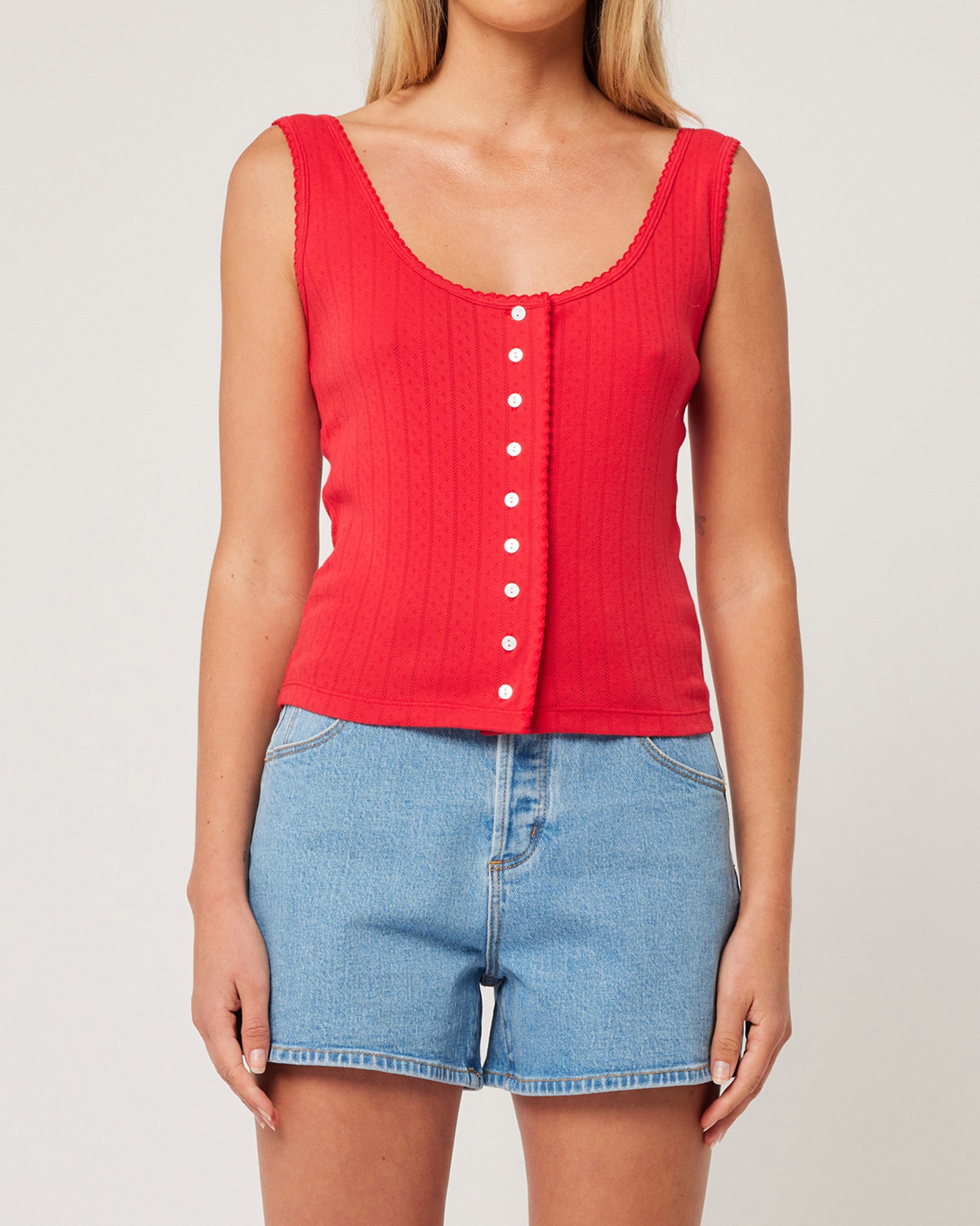 Paloma Pointelle Tank