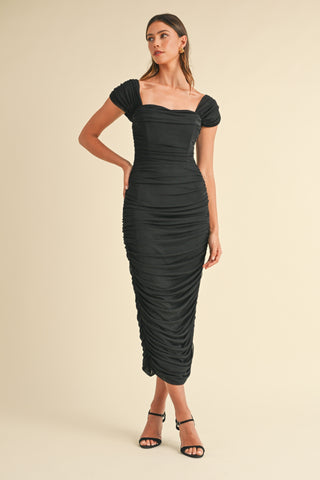 Ruched Bodycon Dress