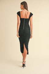 Ruched Bodycon Dress