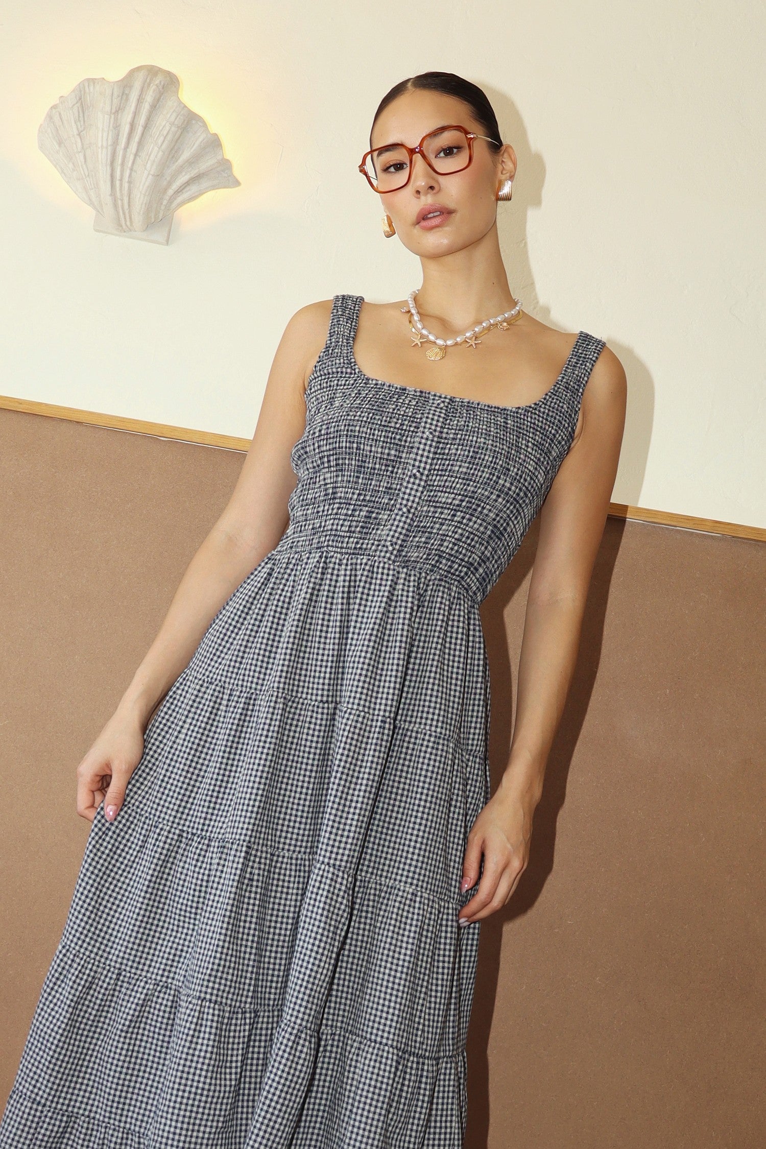 Emma Gingham Dress