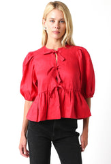 Giada Linen Top