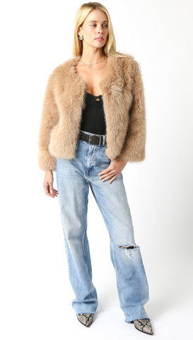 Faux Fur Jacket