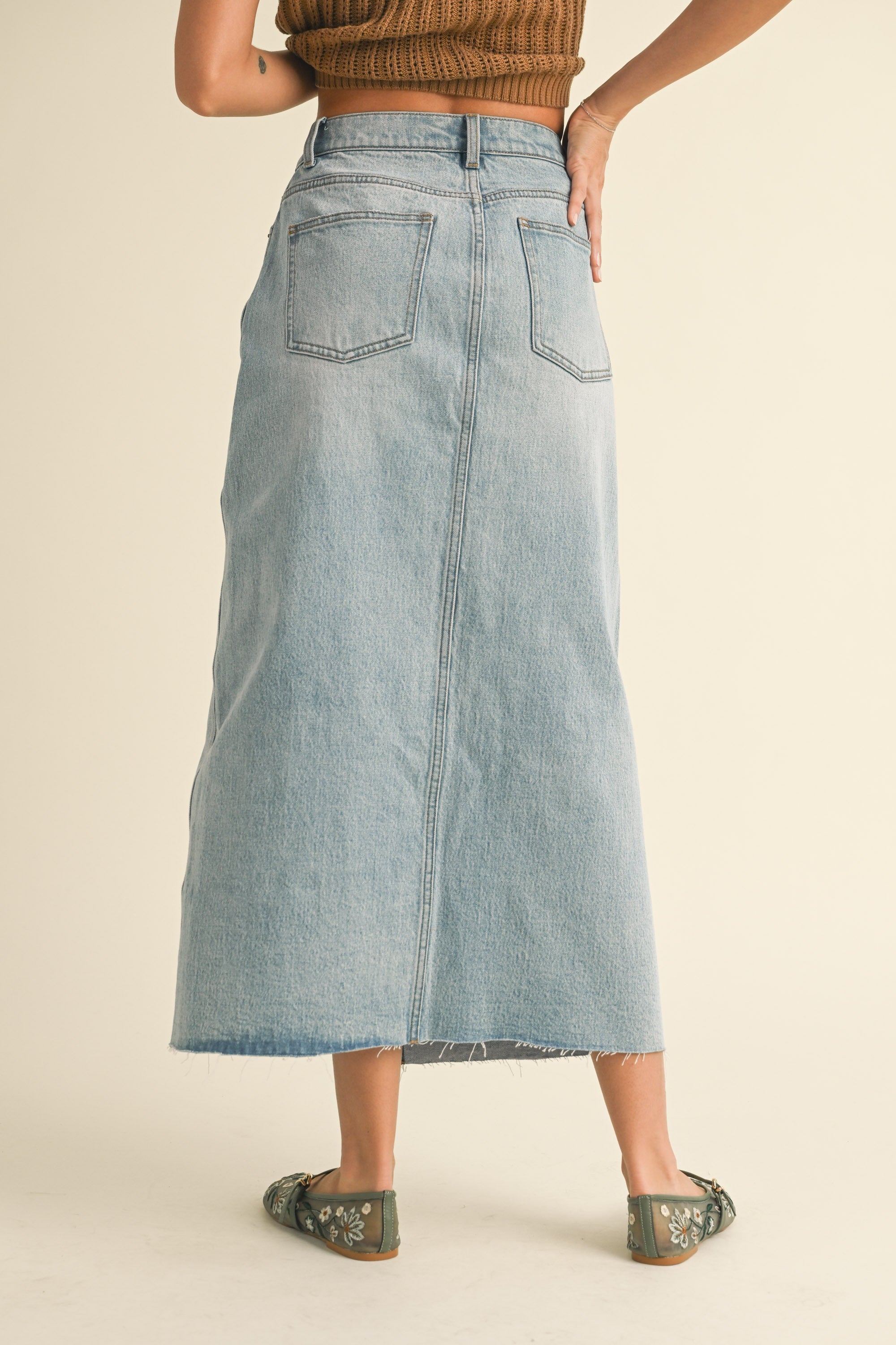 Harper Demin Skirt