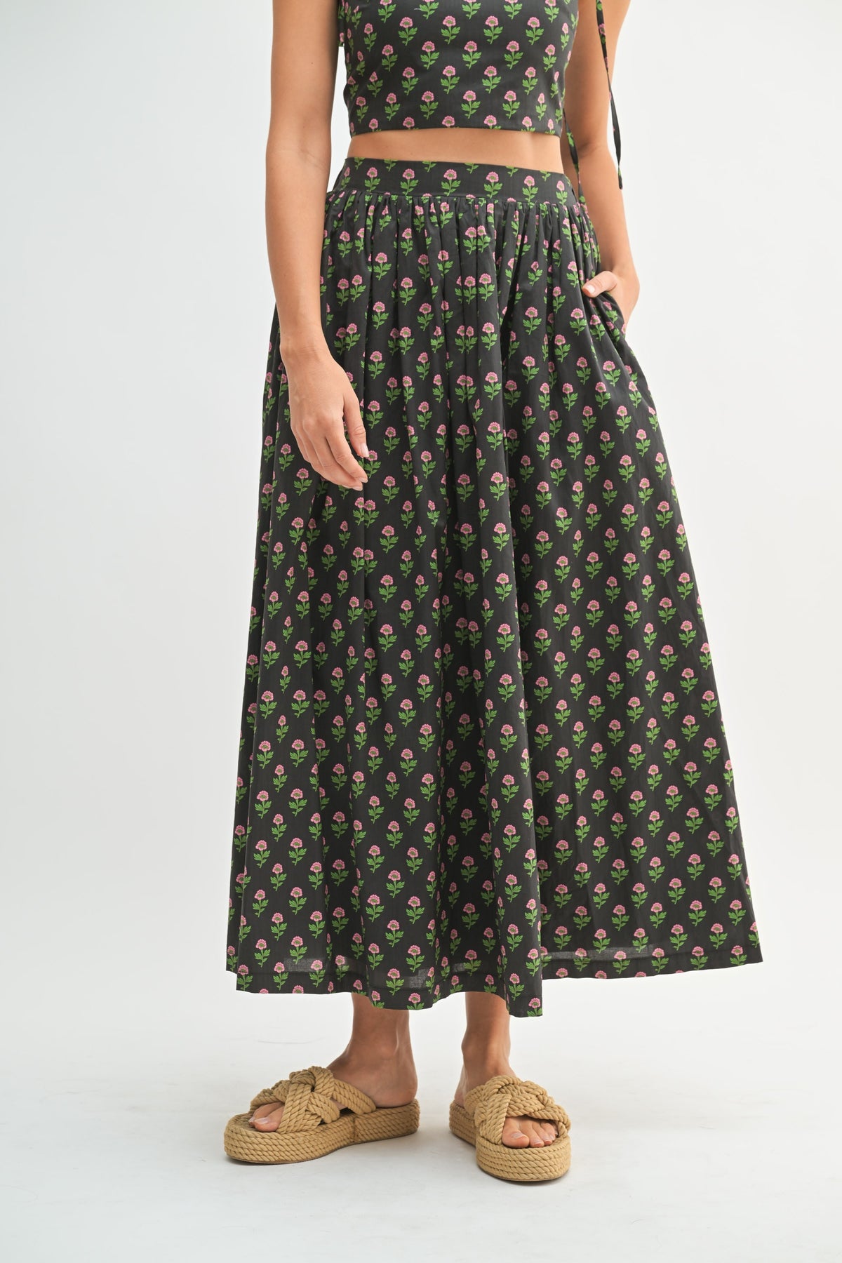 Juliette Floral Boho Skirt