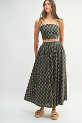 Juliette Floral Boho Skirt