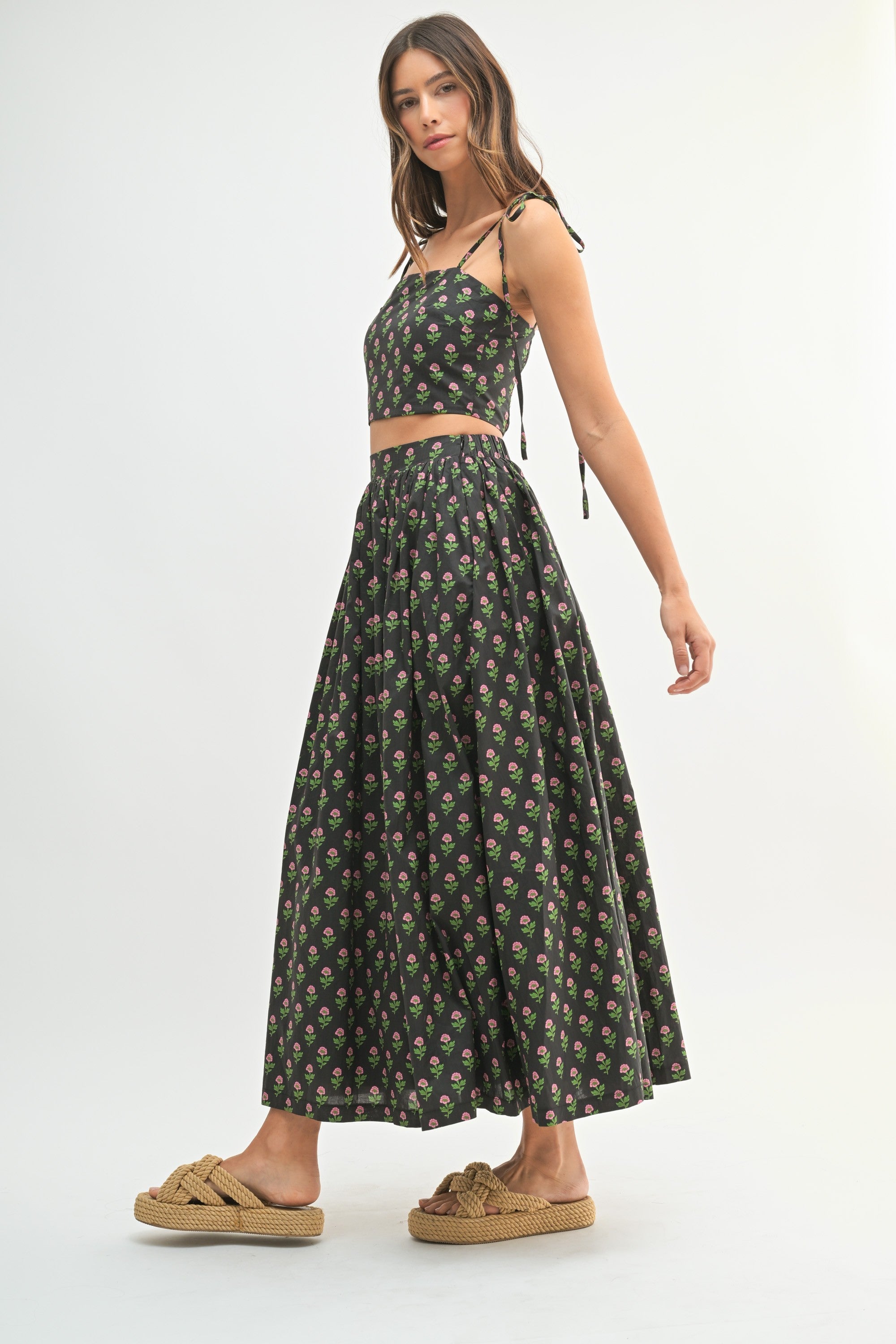 Juliette Floral Boho Skirt