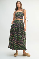 Juliette Floral Boho Skirt