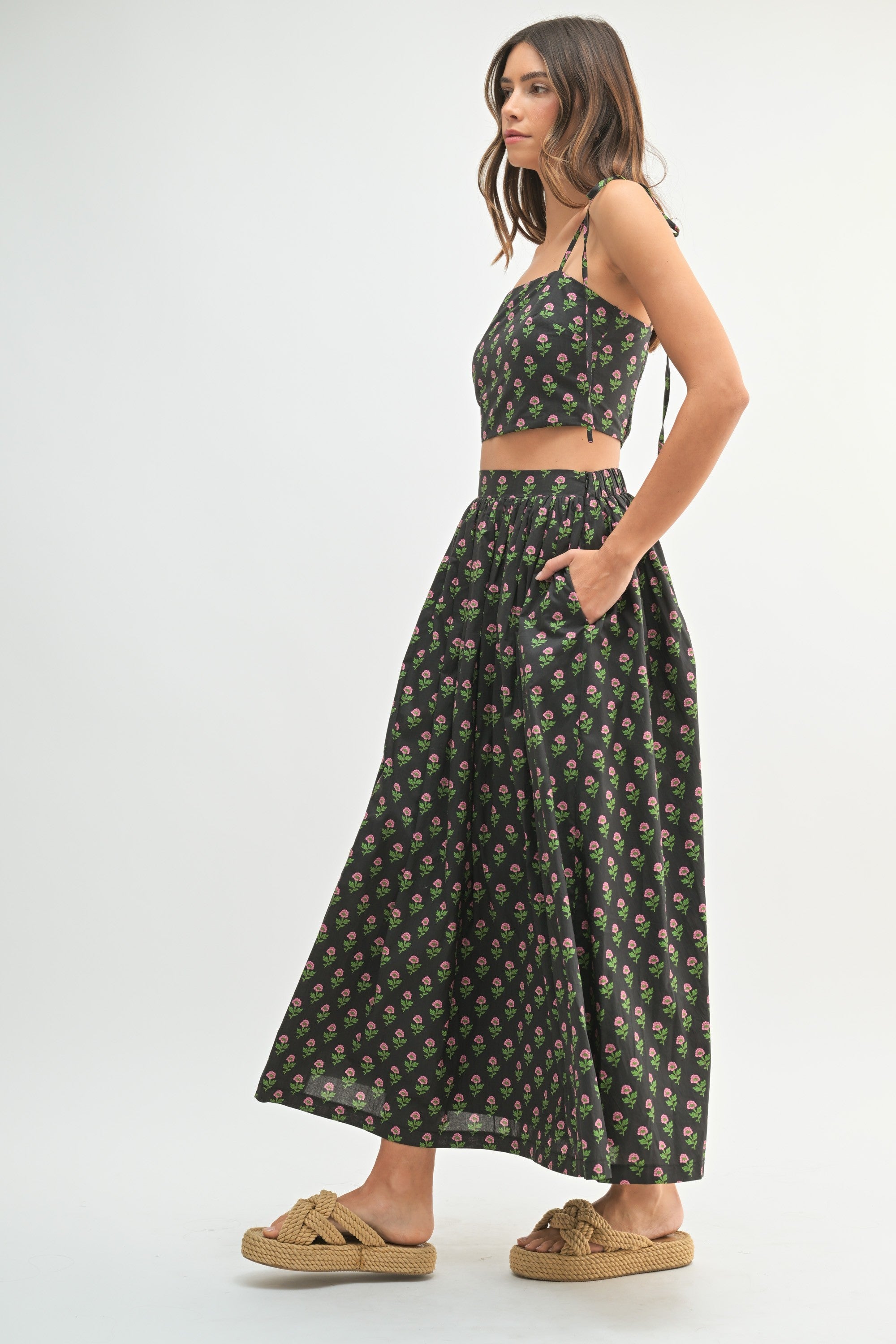 Juliette Floral Boho Skirt