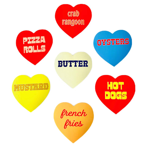 Butter Heart Sticker