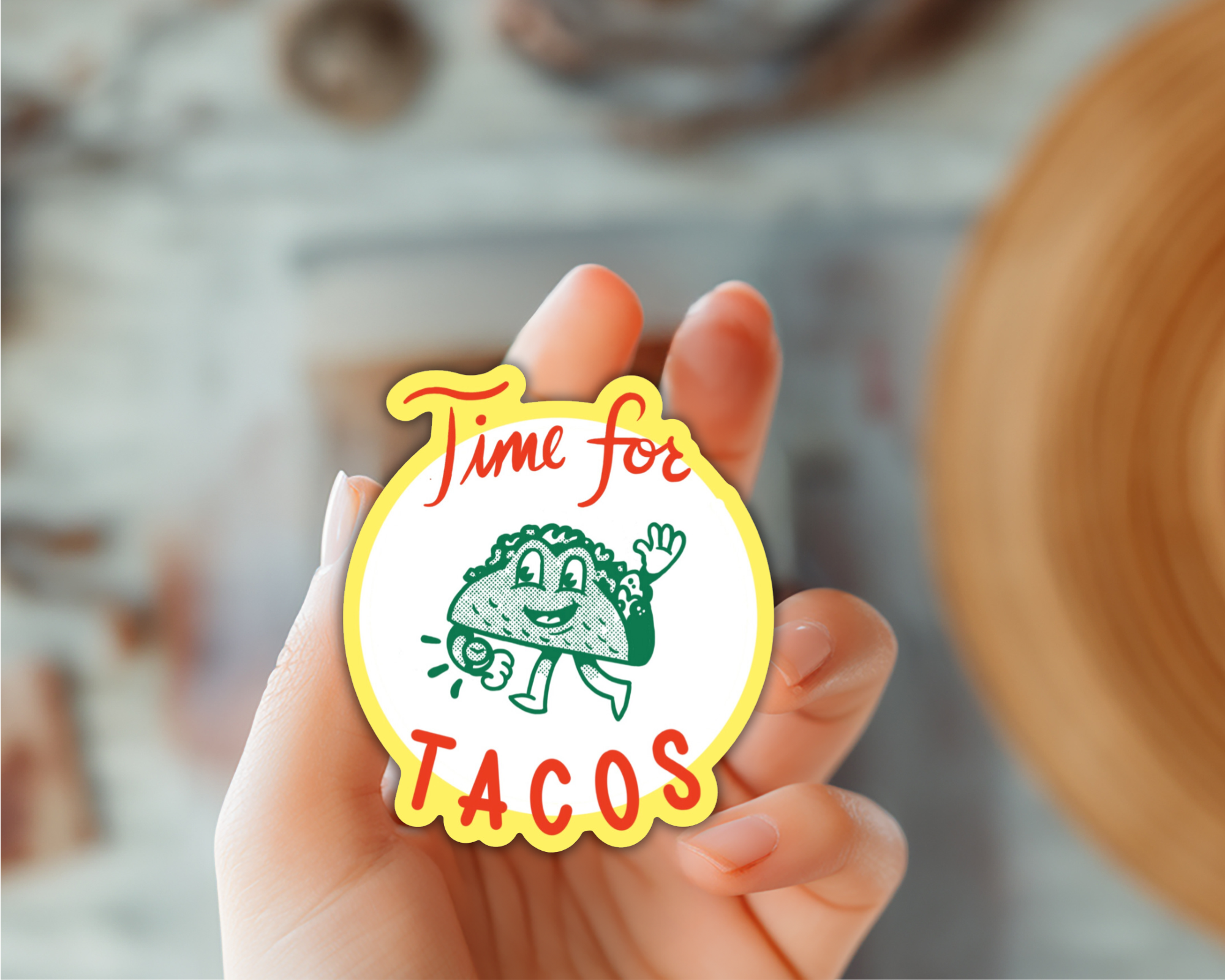 Time for Tacos Sticker