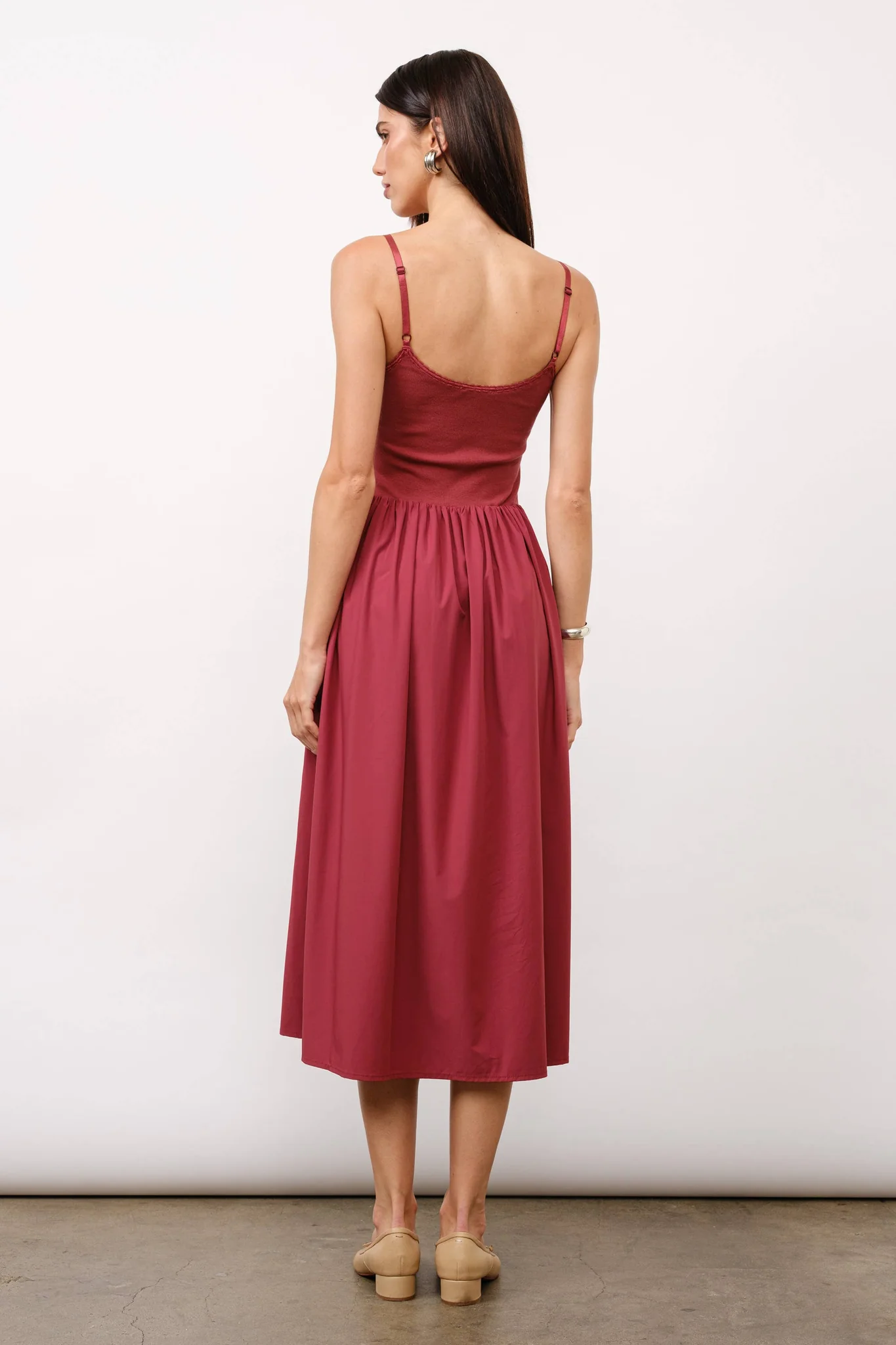 Chloe Rib Midi Dress