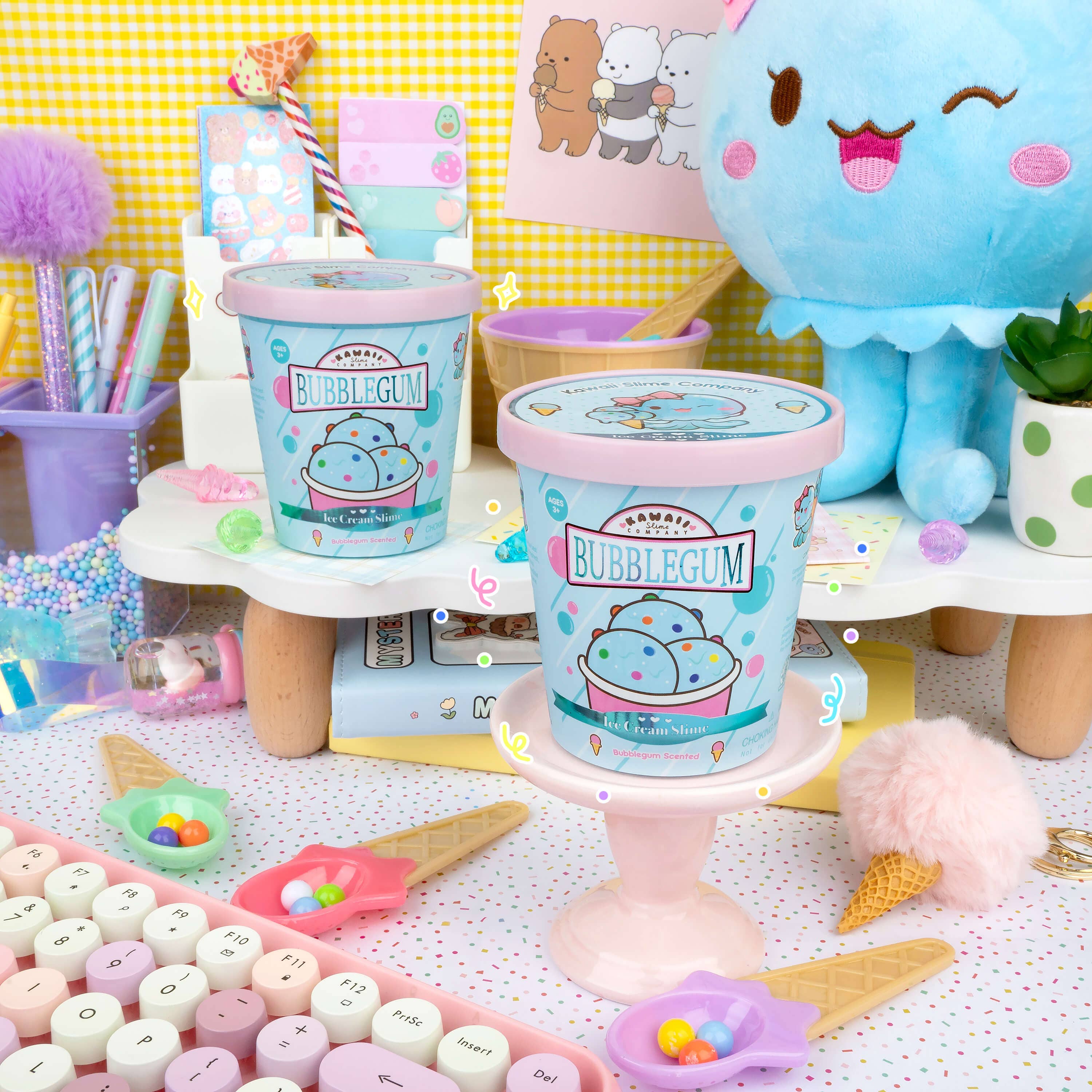 Bubblegum Scented Ice Cream Slime