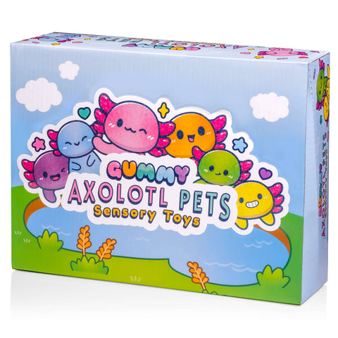 Axolotl Sensory Squishy Toy