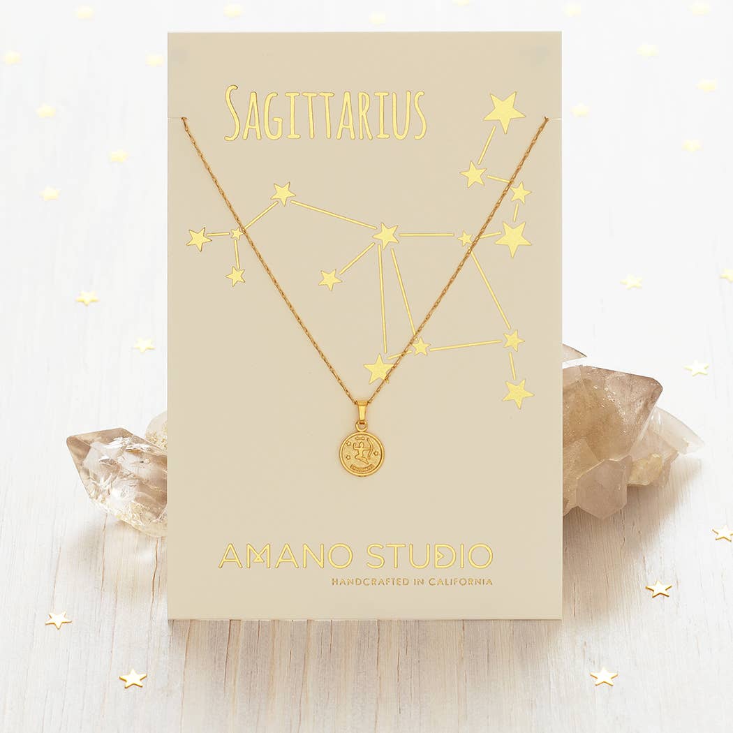 Zodiac Medallion Necklace