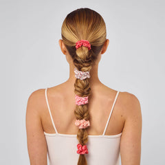 Ruched Satin Scrunchies