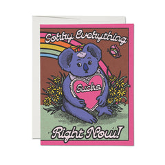 Sorry Koala Card