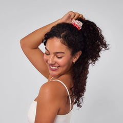 Ruched Satin Scrunchies