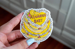 Zodiac Cake Stickers