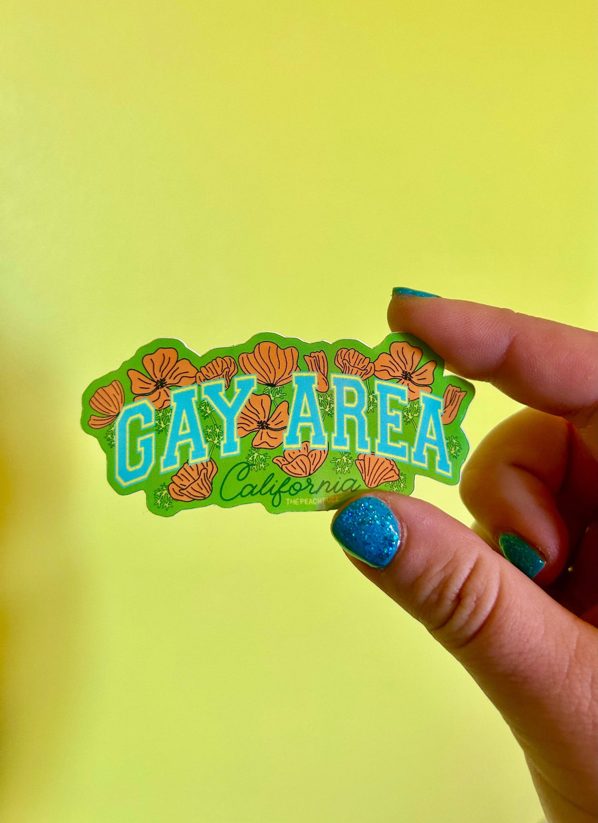 Gay Area California Sticker