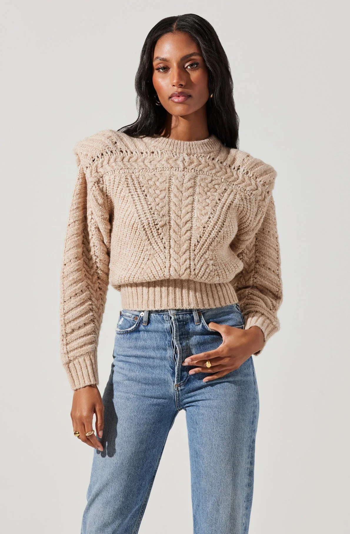 Tabitha Cable Knit Sweater