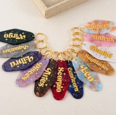 Zodiac Keychain