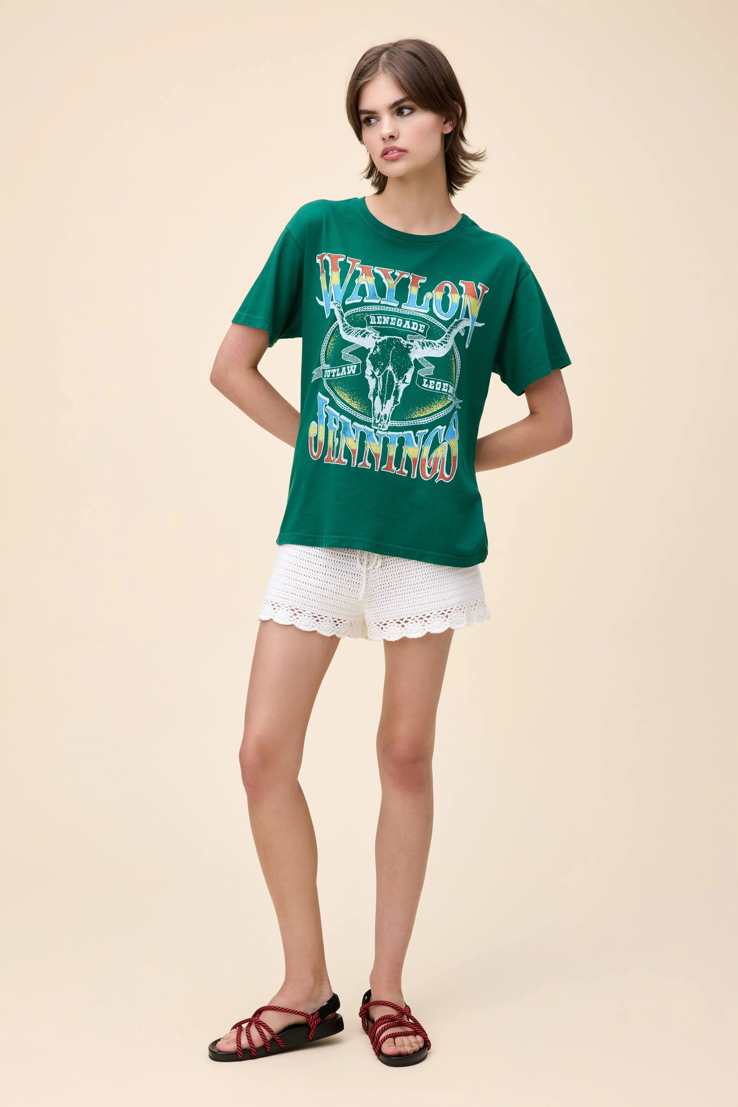 Waylon Jennings BF Tee