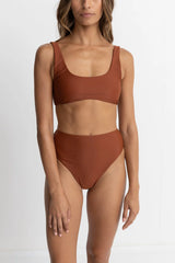 Classic Crop Swim Top