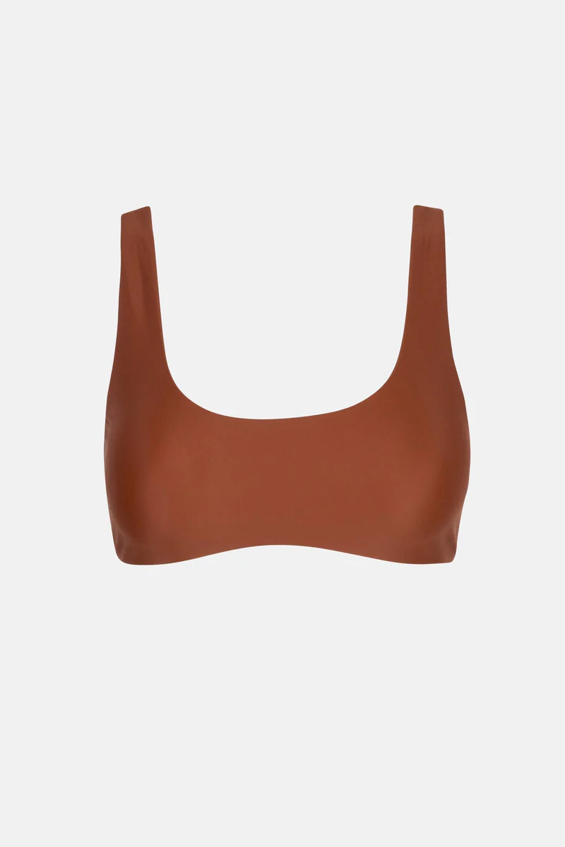 Classic Crop Swim Top