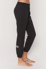 Varsity Sweatpant- Vintage Black