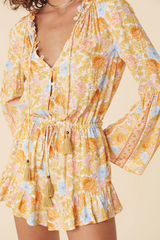 Enchanted Wood Romper- Dandelion