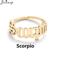 Zodiac Rings