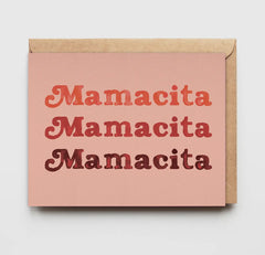 Mamacita - Retro New Mom Card, Mother's Day Card