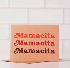 Mamacita - Retro New Mom Card, Mother's Day Card