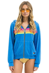 5 Stripe Zip Hoodie