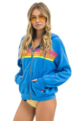 5 Stripe Zip Hoodie