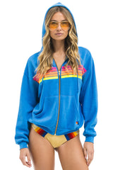 5 Stripe Zip Hoodie