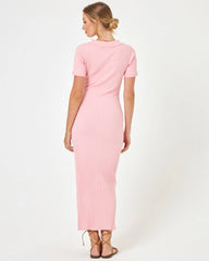 Lena Dress- Macaroon Pink