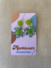 Glitzy Daisy Earrings