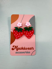 Strawberry Earrings