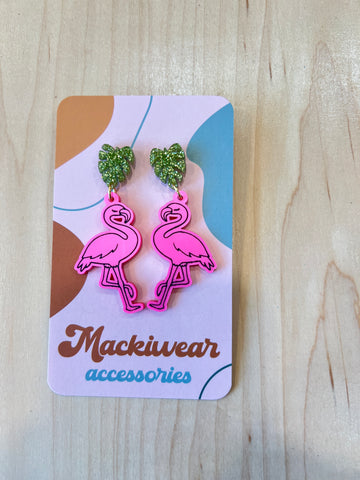 Flamingo Earrings